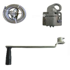 Câble / Cliquet / Manivelle